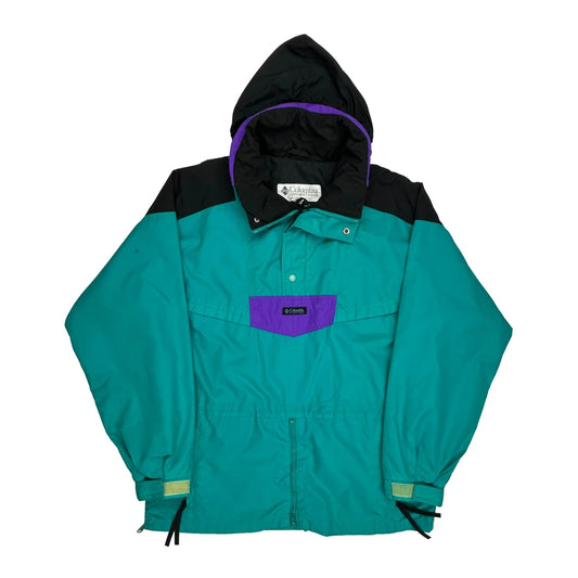 Columbia Anorak - Large Green Nylon