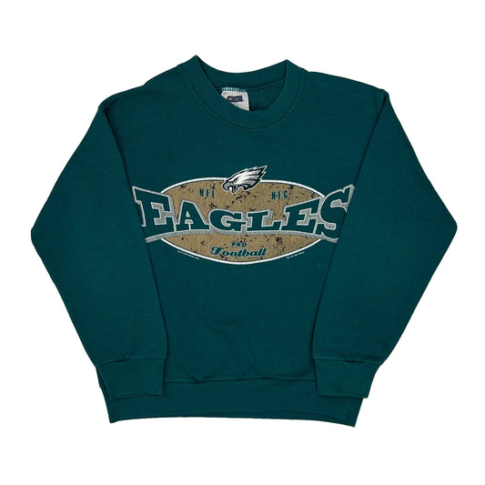 Age 8 Csa Eagles Sweatshirt - Small Green Cotton
