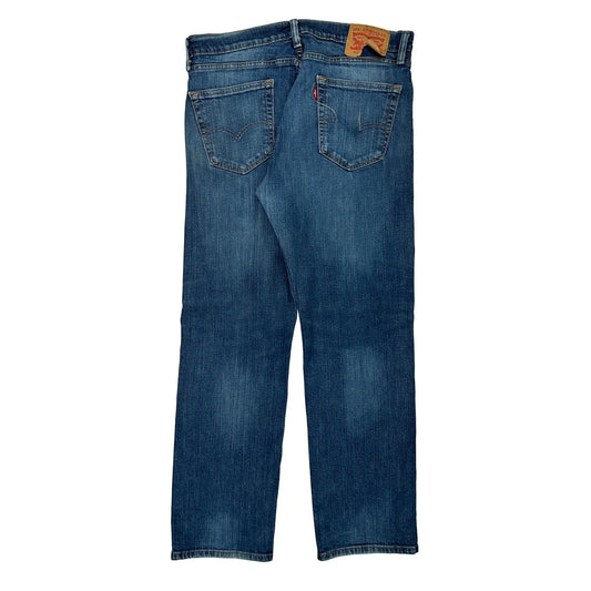 505 Levis Jeans - 34W 29L Blue Cotton