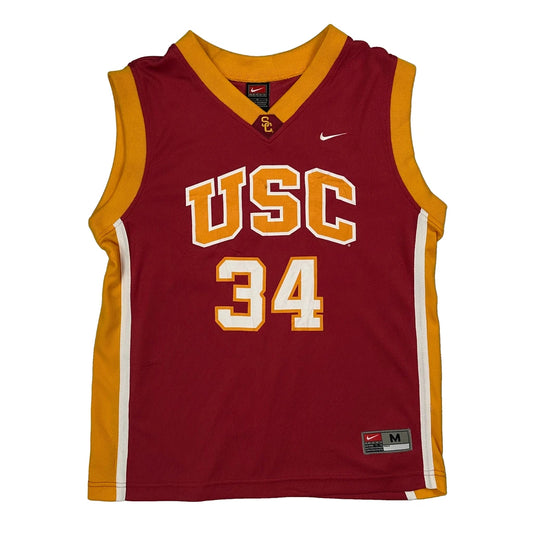 Vintage USc Nike College Jersey - Medium Red Polyester