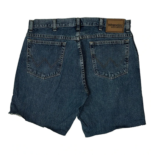 Vintage Wrangler Denim Shorts - 34W 9L Blue Cotton