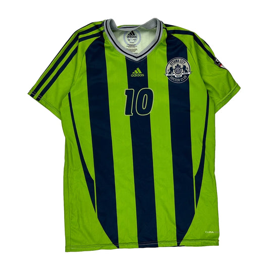 Age 14 Ottawa Adidas Football Shirt - Large Blue Polyester