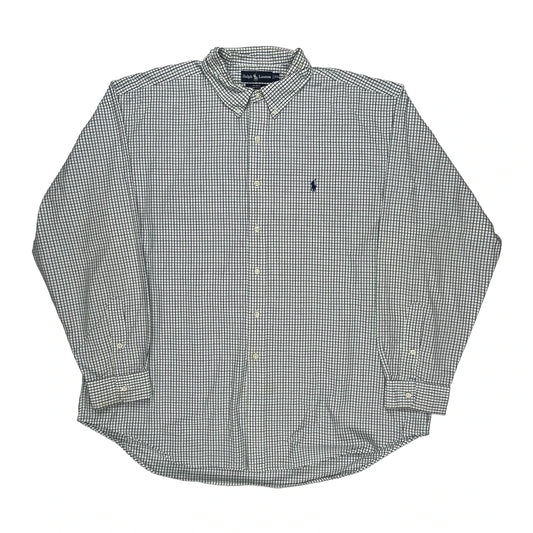 Blake Ralph Lauren Checked Shirt - 2XL Green Cotton