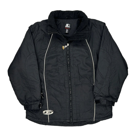Starter Jacket - Medium Black Polyester