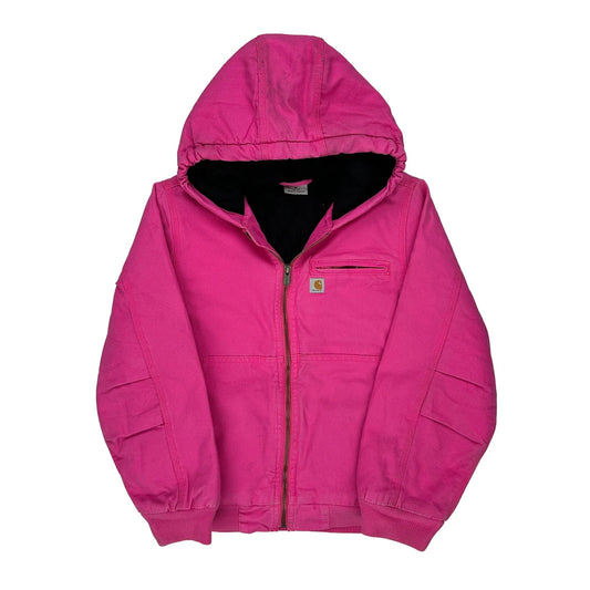 Age 10-12 Carhartt Jacket - Medium Pink Cotton
