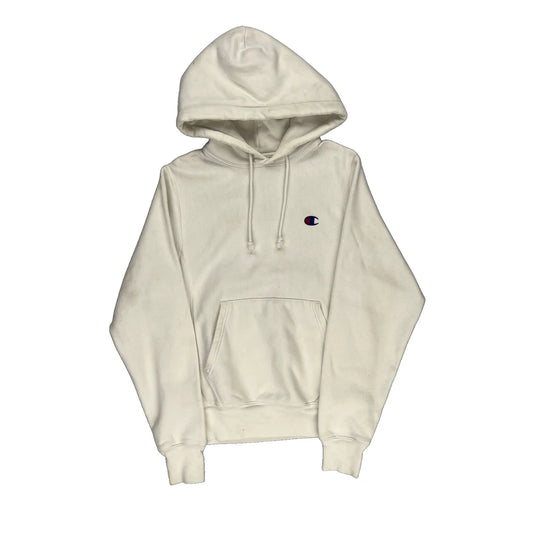 Reverse Weave Champion Hoodie - XS White Cotton