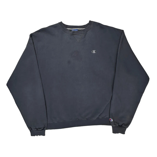 Champion Sweatshirt - XL Grey Cotton