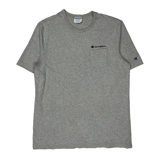 Champion T-Shirt - XL Grey Cotton