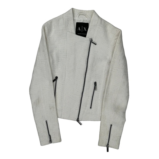 Armani Exchange Jacket - XS White Polyester