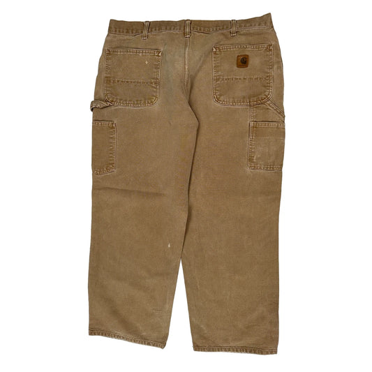 Vintage Carhartt Carpenter Trousers- 36W 30L Brown Cotton