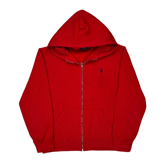 Polo By Ralph Lauren Hoodie - XL Red Cotton