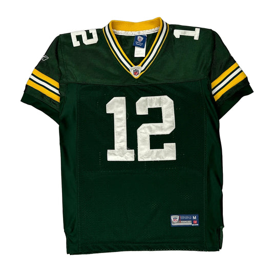 Age 12 Green Bay Packers Reebok Nfl Jersey - Medium Green Polyester