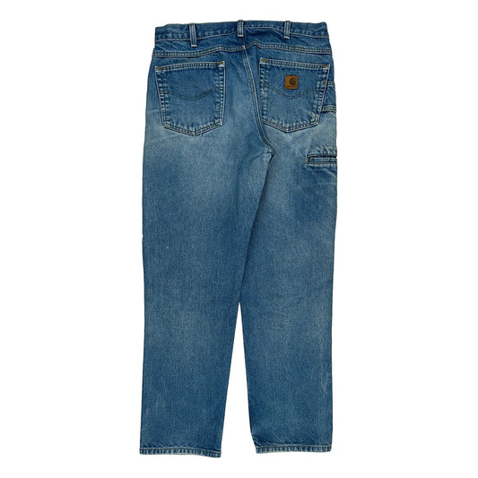 Carhartt Jeans - 34W 32L Blue Cotton