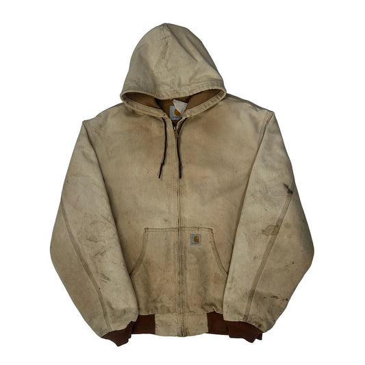 Carhartt Jacket - Large Beige Cotton