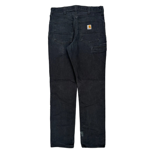 Carhartt Jeans - 32W 34L Black Cotton Blend