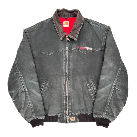 Construction Carhartt Jacket - XL Grey Cotton