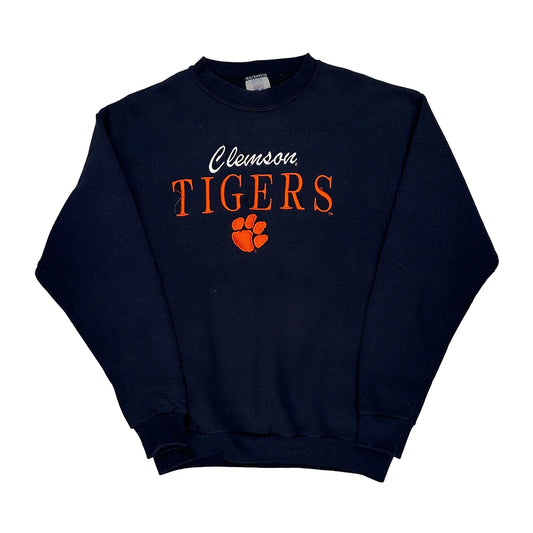Clemson Tigers Logo 7 Sweatshirt - Medium Navy Cotton