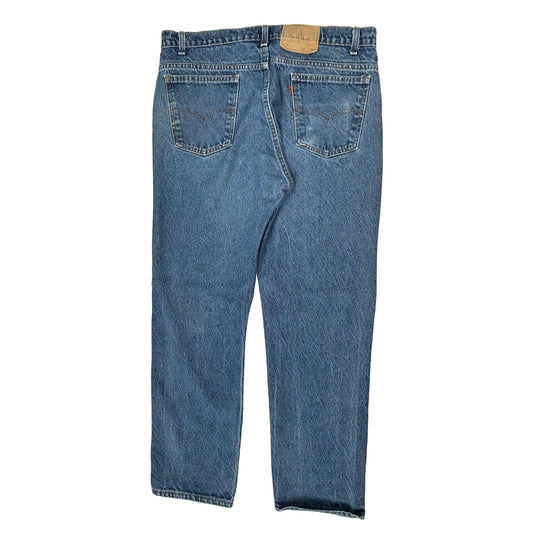 Orange Tab Levis Jeans - 36W 30L Blue Denim