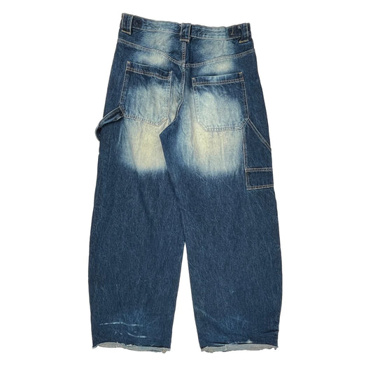 Unbranded Carpenter Jeans - 34W 28L Light Wash Denim