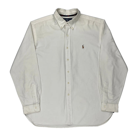 Ralph Lauren Shirt - XL White Cotton
