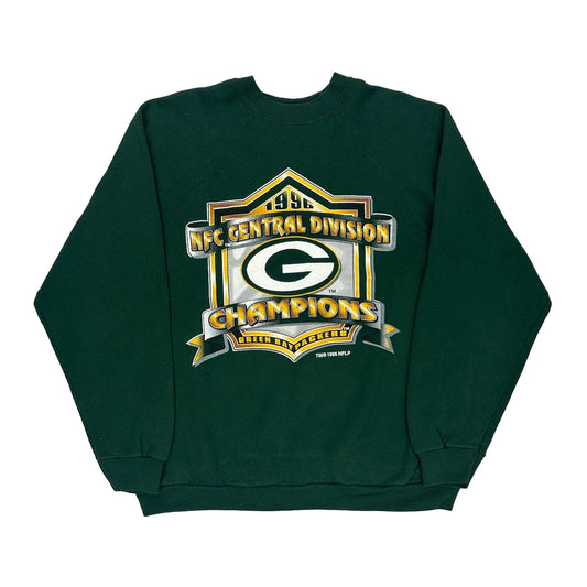 Made In Usa Green Bay Packers Tultex Nfl Sweatshirt - XL Green Cotton Blend