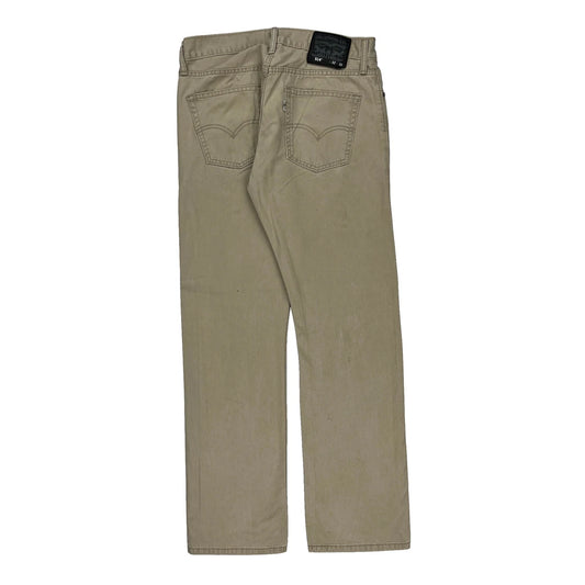 Levis Jeans - 32W 32L Beige Cotton