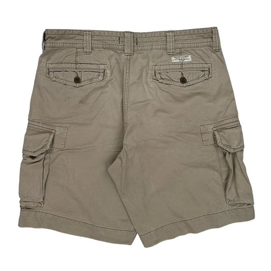 Polo By Ralph Lauren Cargo Shorts - 38W 10L Khaki Cotton