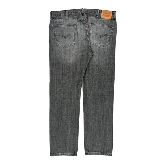 505 Levis Jeans - 40W 32L Grey Cotton