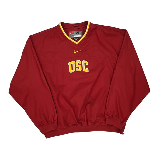 USc Nike College Windbreaker - XL Red Polyester