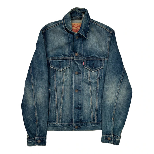 Levis Denim Jacket - Small Blue Denim