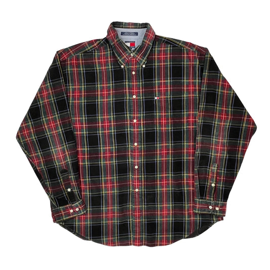 Vintage Tommy Hilfiger Checked Shirt - XL Multicoloured Cotton