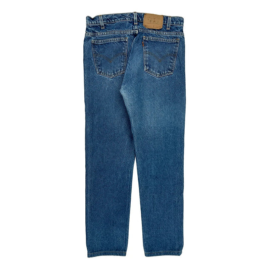 Orange Tab Levis Jeans - 32W 28L Blue Denim