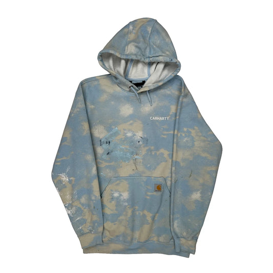 Carhartt Tie-Dye Hoodie - Medium Beige Cotton