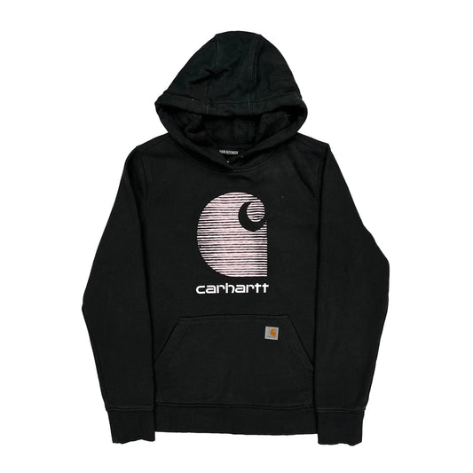 Rain Defender Carhartt Hoodie - Medium Black Cotton
