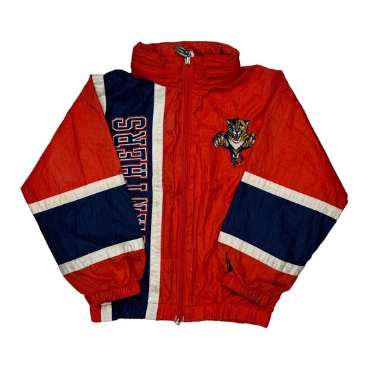 Florida Panthers Starter Windbreaker - XS Blue Nylon