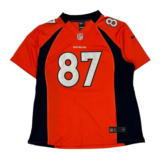 Denver Broncos Nike Nfl Jersey - 2XL Orange Polyester