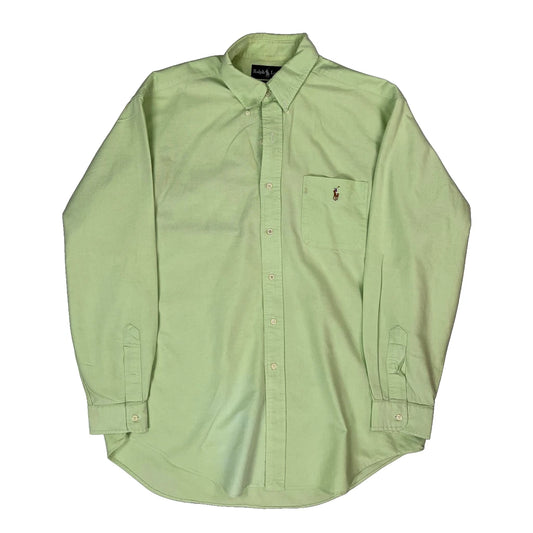 Ralph Lauren Shirt - Large Green Cotton