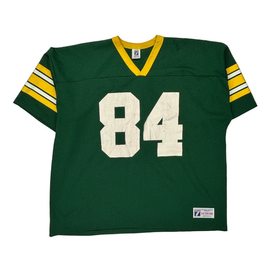 Green Bay Packers Logo Athletics Football Jersey - 2XL Green Polyester