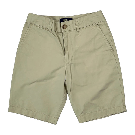 Age 6 Polo By Ralph Lauren Chino Shorts - 2XS Beige Cotton