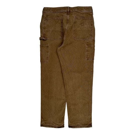 Vintage American Eagle Carpenter Trousers - 33W 30L Brown Cotton