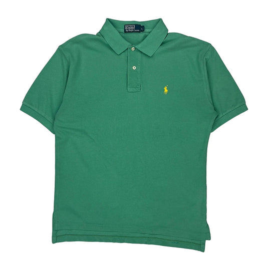 Polo By Ralph Lauren Polo Shirt - Large Blue Cotton