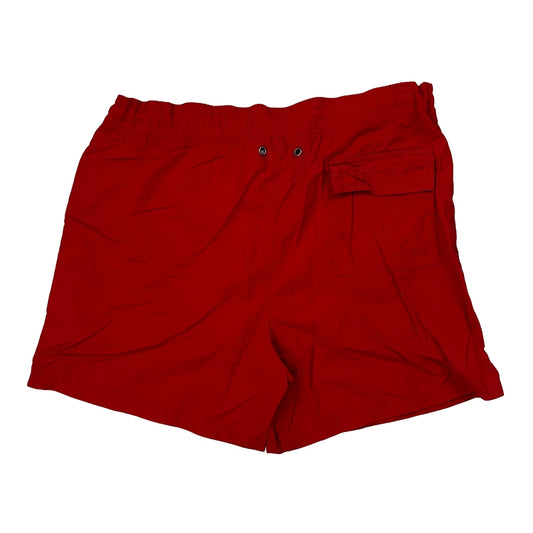 Polo By Ralph Lauren Swim Shorts - Medium Red Nylon