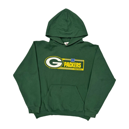 Green Bay Packers Nfl Football Hoodie - Large Green Cotton