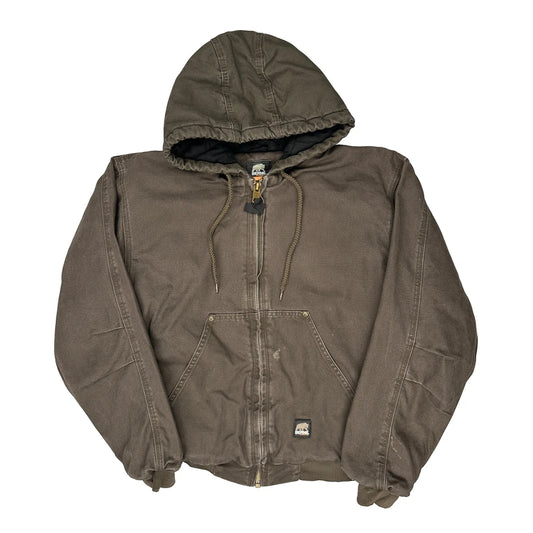 Berne Jacket - Large Brown Cotton