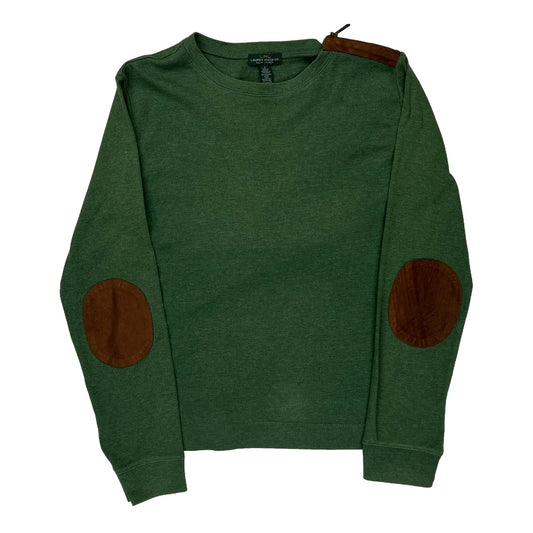 Ralph Lauren Jumper - Large Green Cotton Blend