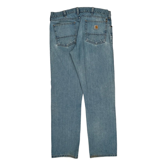 Carhartt Jeans - 36W 33L Light Wash Cotton
