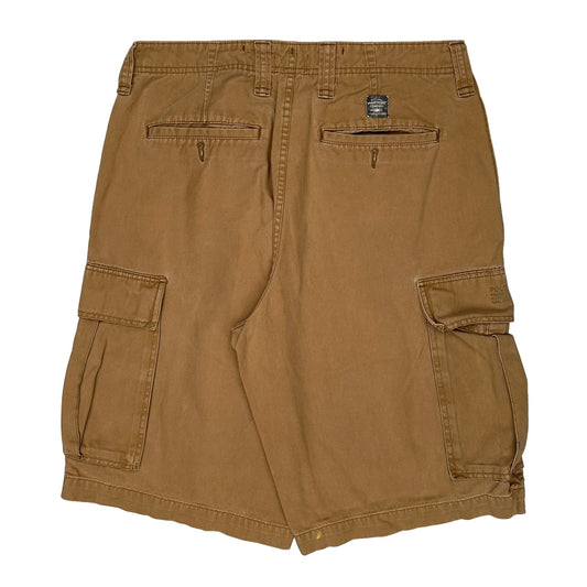 Polo By Ralph Lauren Cargo Shorts - 35W 13L Khaki Cotton