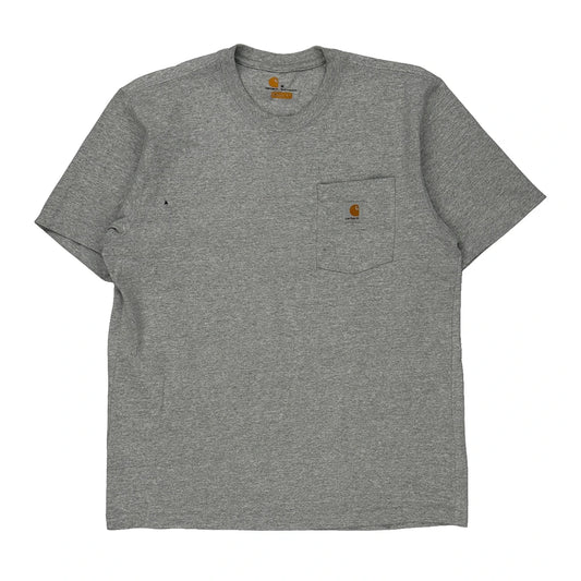 Original Fit Carhartt T-Shirt - Medium Grey Cotton Blend