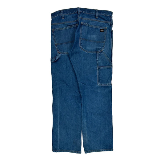 Dickies Carpenter Jeans - 32W 30L Blue Cotton