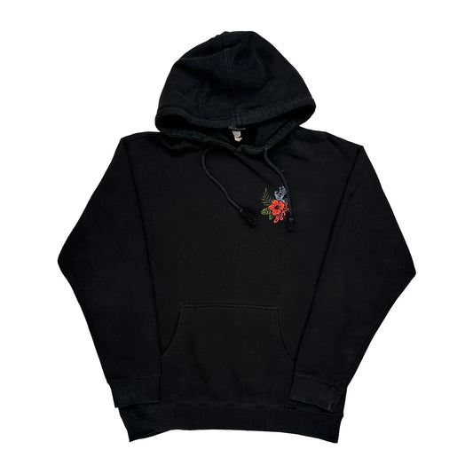 Skateboarding Santa Cruz Graphic Hoodie - Medium Black Cotton